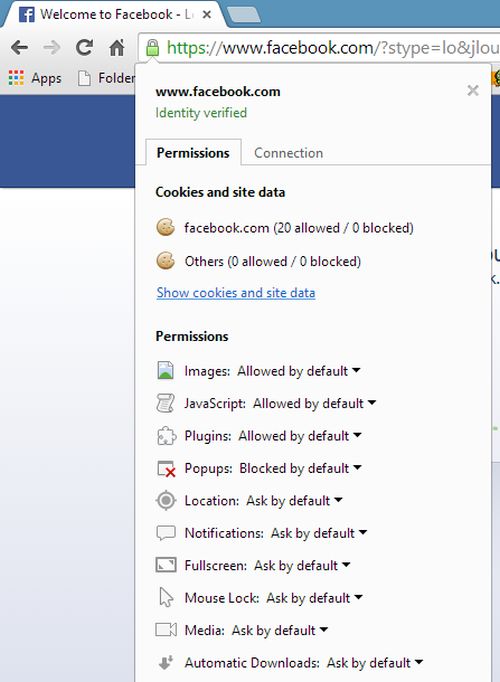 Example of https site
